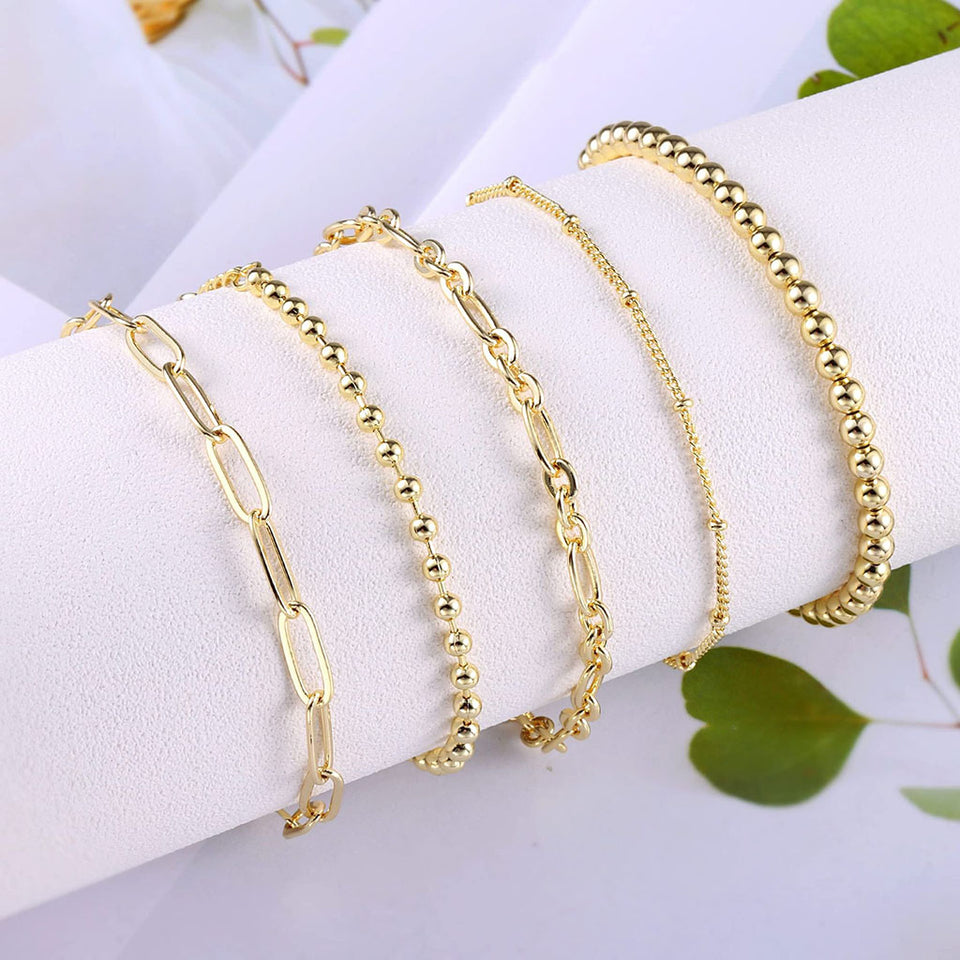 Harper Paperclip Chain Bracelet